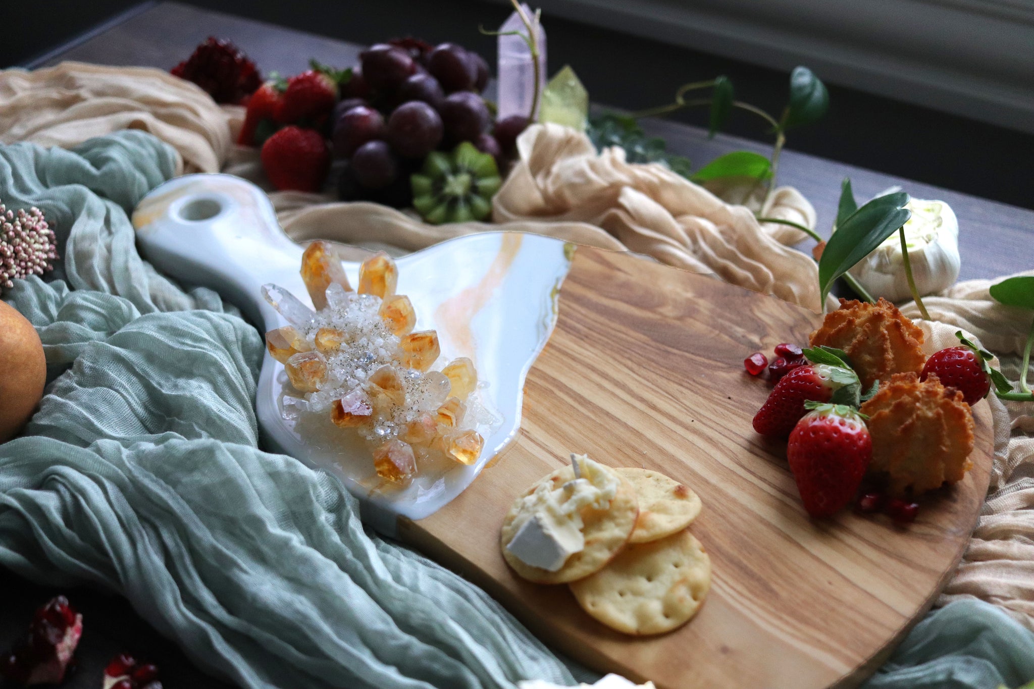 Made to Order Crystal Cheeseboard