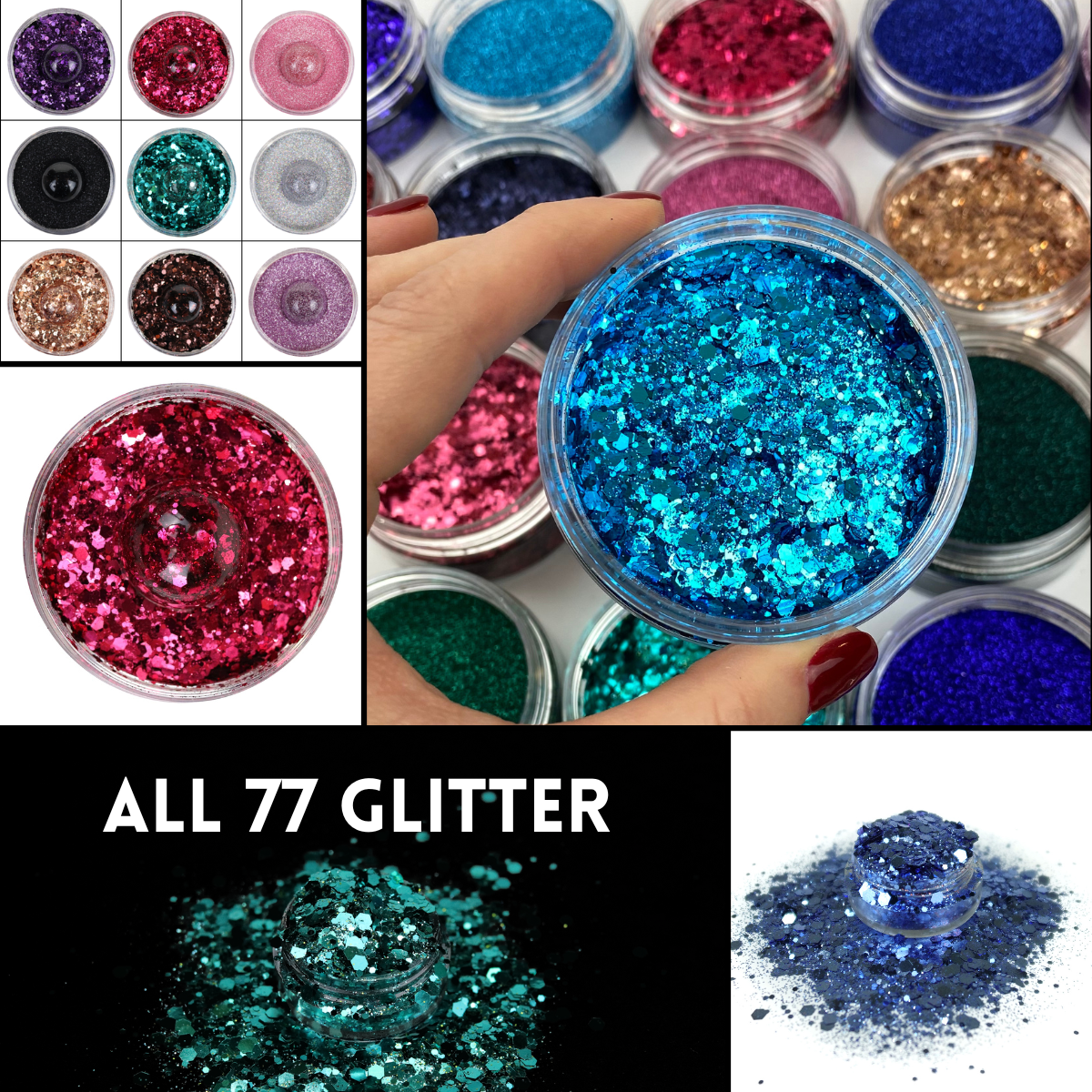 【新品未使用andequal】glitter set MEGA SET - all 79 glitters – Dianka Pours