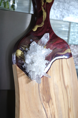 Crystal Cheeseboard 12