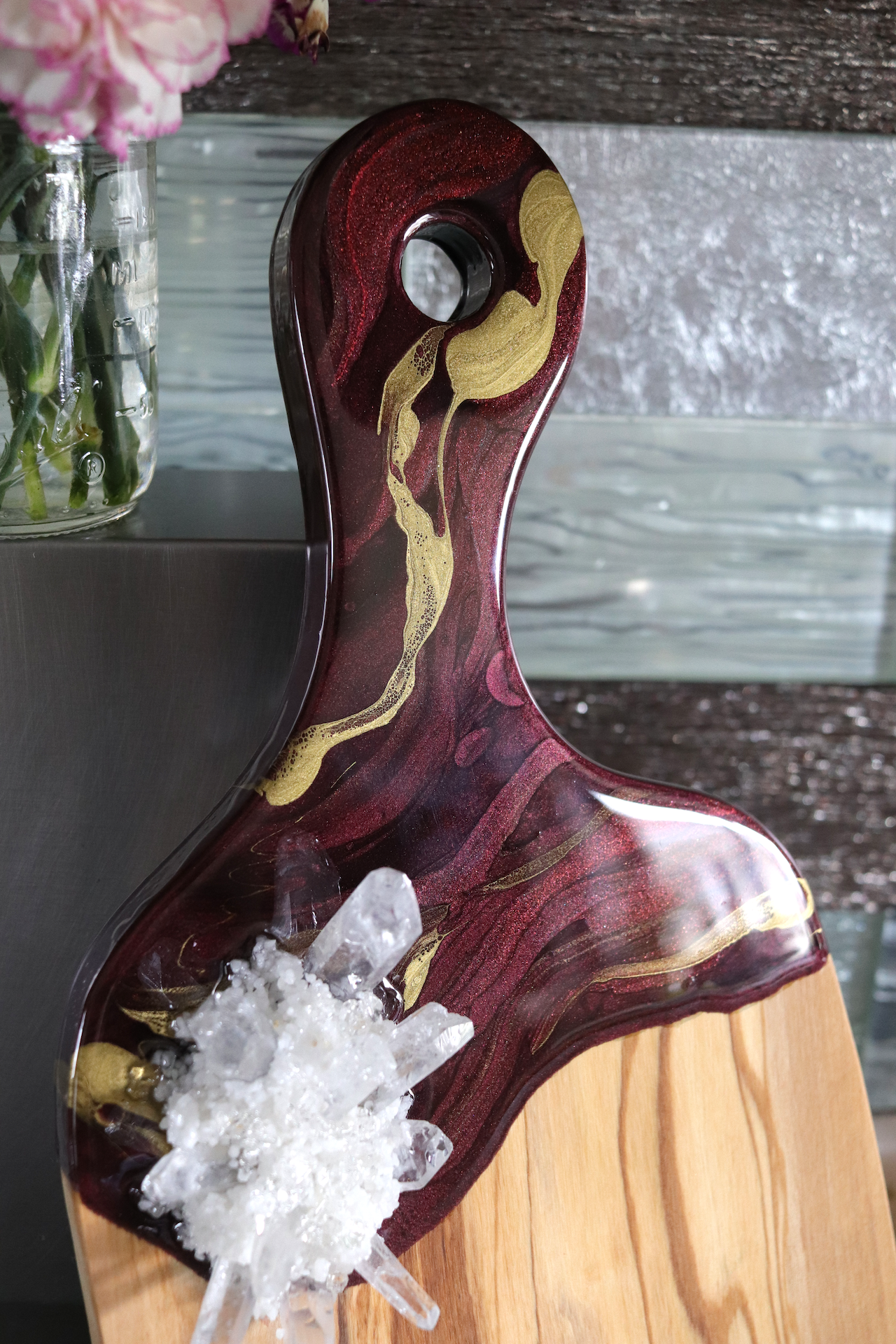 Crystal Cheeseboard 12