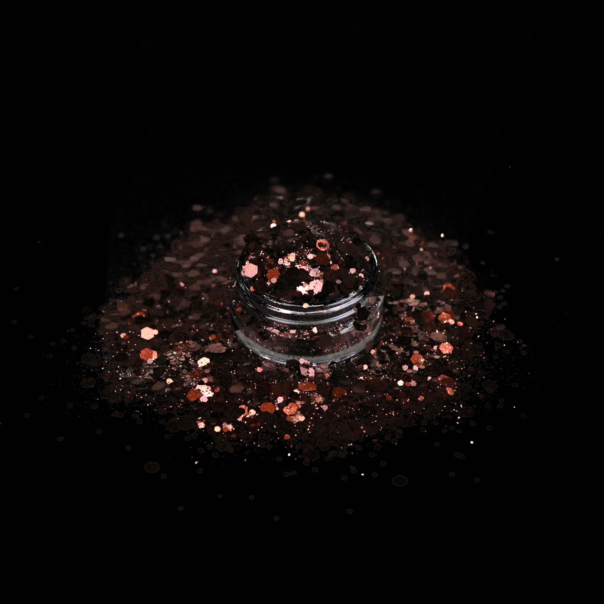 Deep Chestnut Glitter Blend