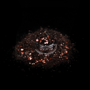 Deep Chestnut Glitter Blend