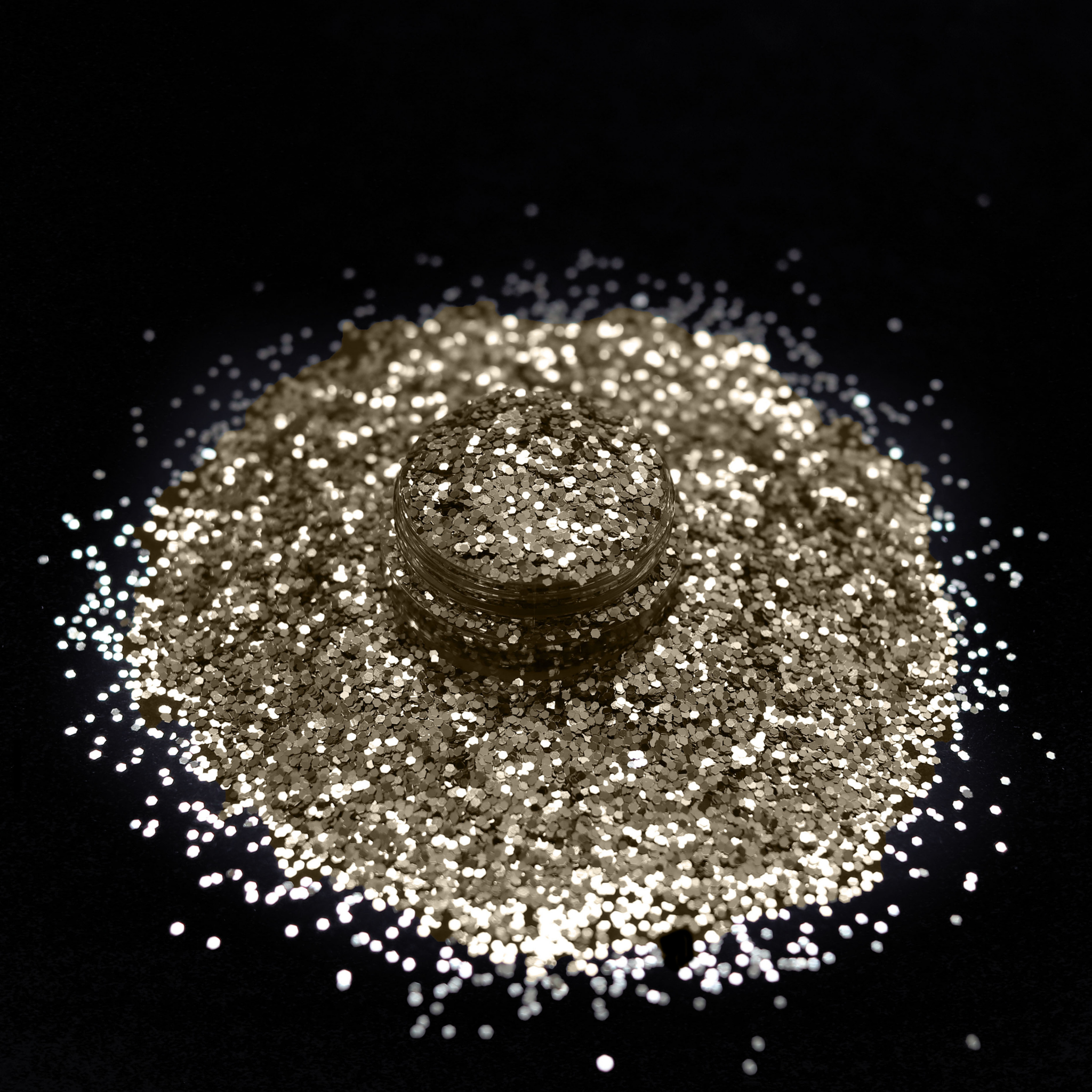 Rustic Gold Glitter Chunky