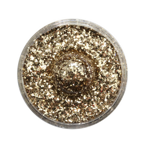Rustic Gold Glitter Chunky
