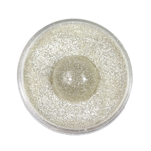 White Silver Glitter Fine