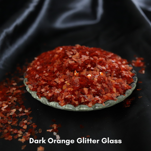 Colored Glitter Glass & Metal Shards