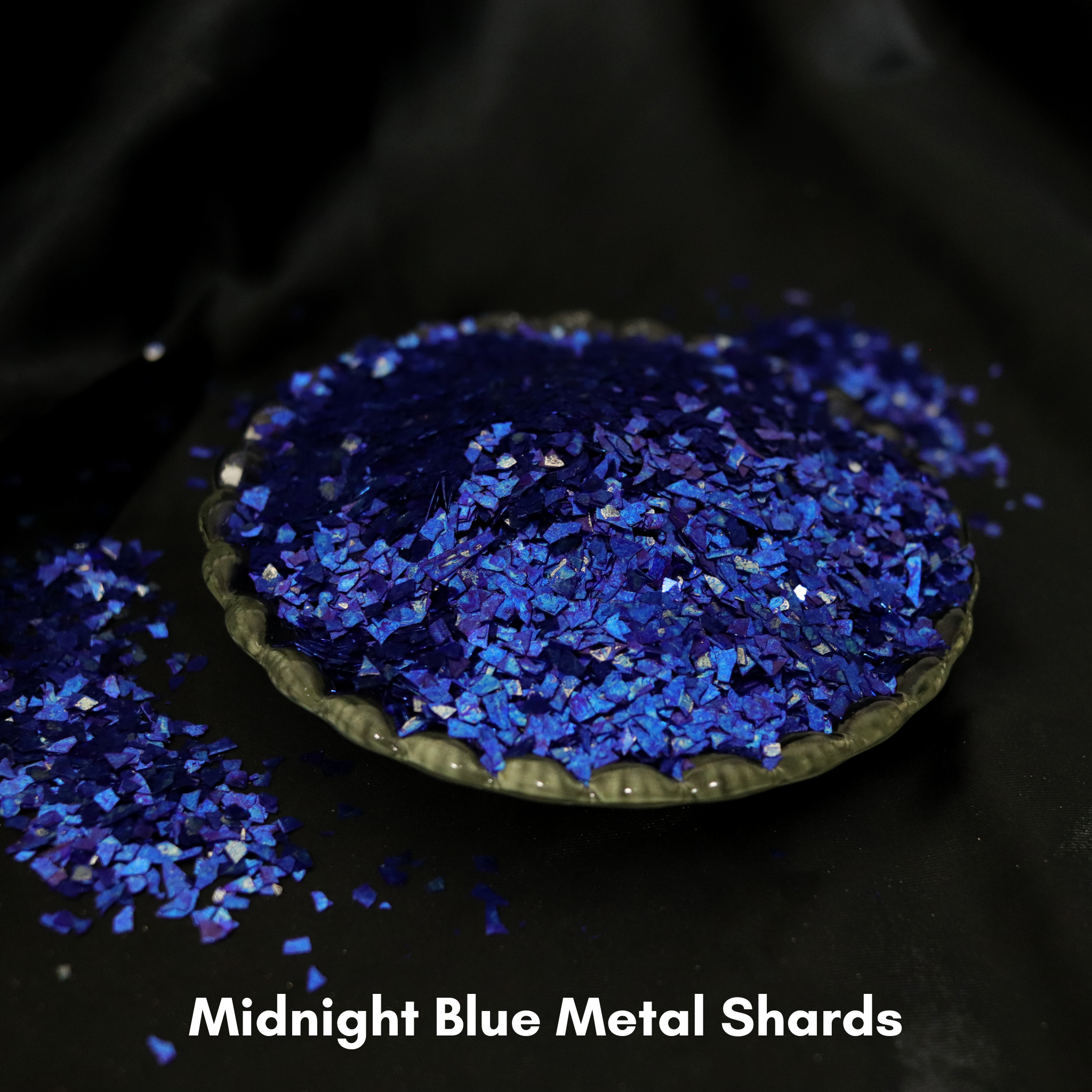 Colored Glitter Glass & Metal Shards