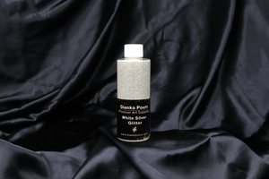 White Silver Glitter Fine