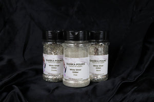 White Silver Glitter Blend